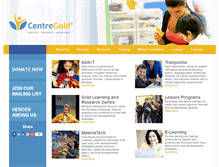 Tablet Screenshot of goldlearningcentre.com